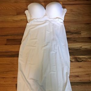 Long, Strapless Slip